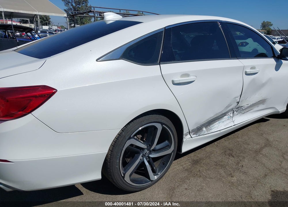 2020 HONDA ACCORD SPORT 2.0T VIN: 1HGCV2F37LA003375