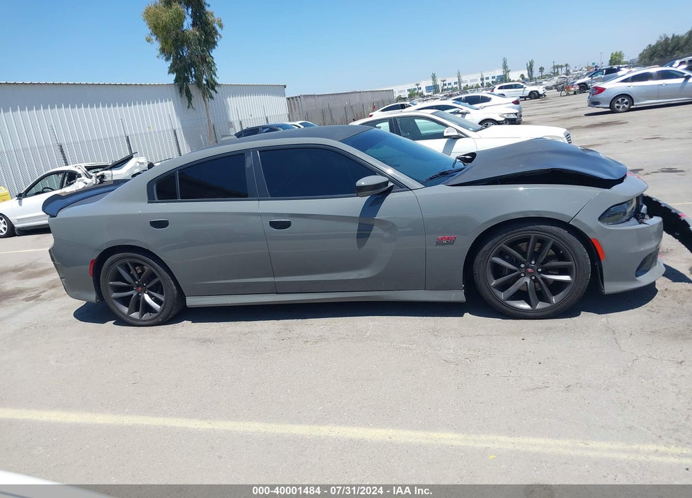 2019 DODGE CHARGER SCAT PACK RWD VIN: 2C3CDXGJ4KH576394