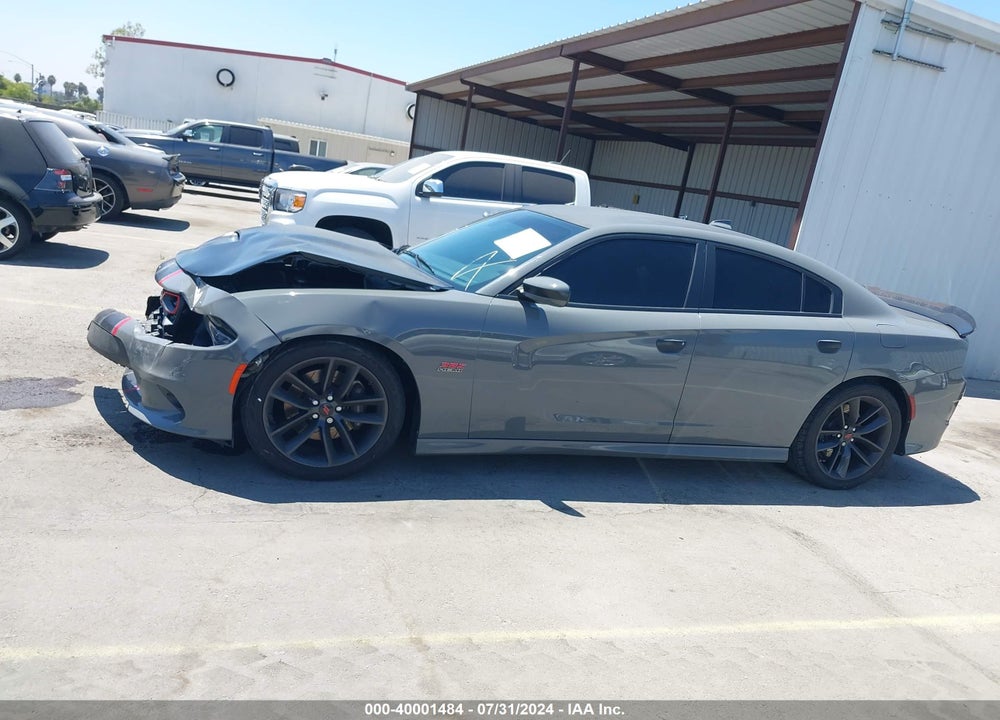 2019 DODGE CHARGER SCAT PACK RWD VIN: 2C3CDXGJ4KH576394