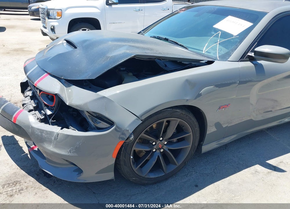 2019 DODGE CHARGER SCAT PACK RWD VIN: 2C3CDXGJ4KH576394