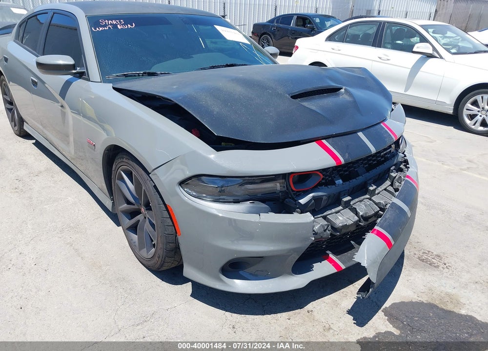 2019 DODGE CHARGER SCAT PACK RWD VIN: 2C3CDXGJ4KH576394