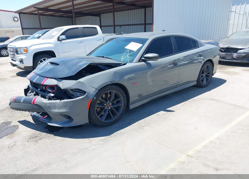 2019 DODGE CHARGER SCAT PACK RWD VIN: 2C3CDXGJ4KH576394