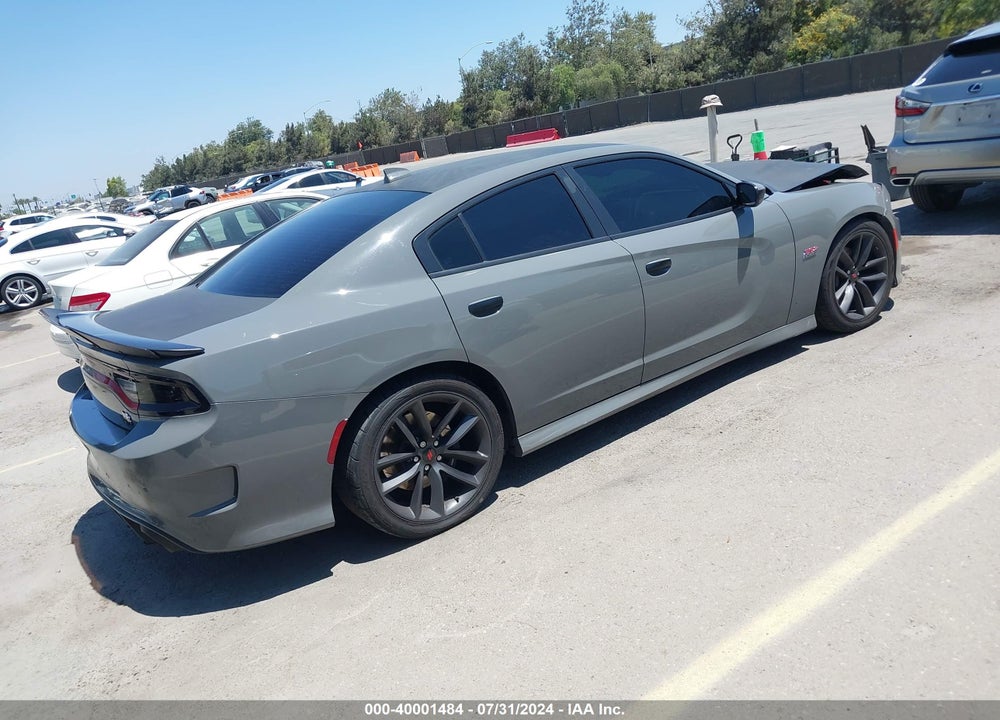 2019 DODGE CHARGER SCAT PACK RWD VIN: 2C3CDXGJ4KH576394