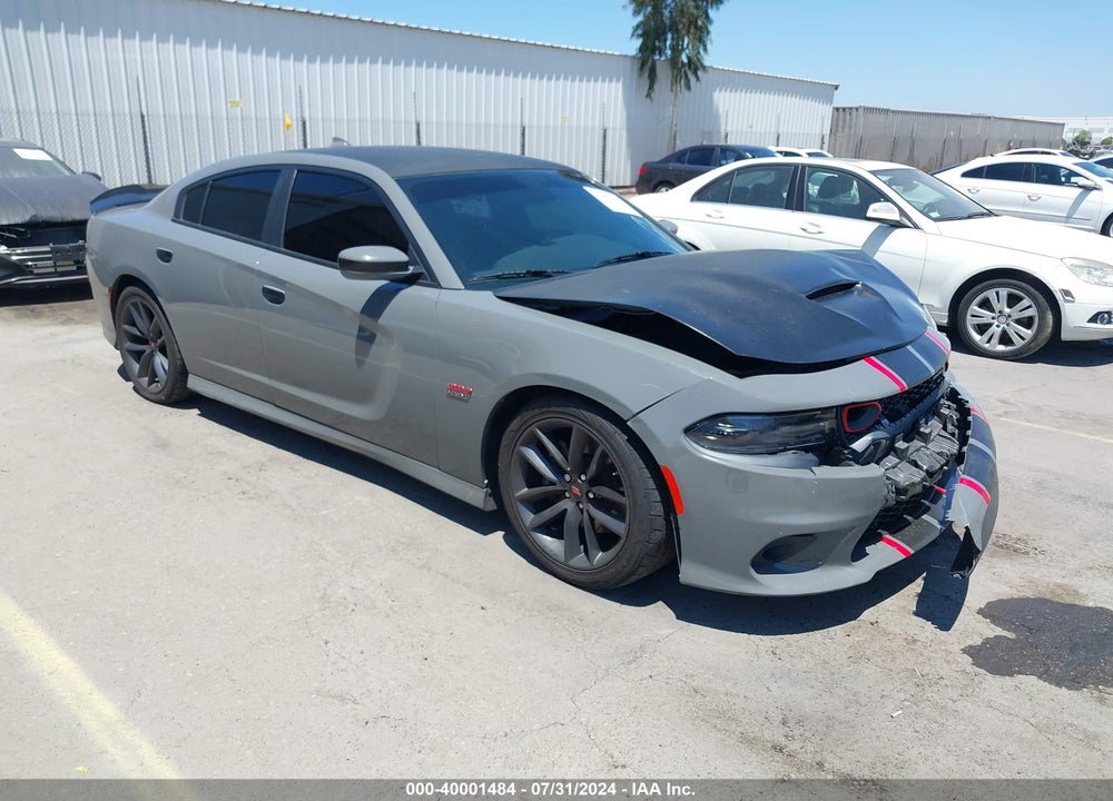 2019 DODGE CHARGER SCAT PACK RWD VIN: 2C3CDXGJ4KH576394