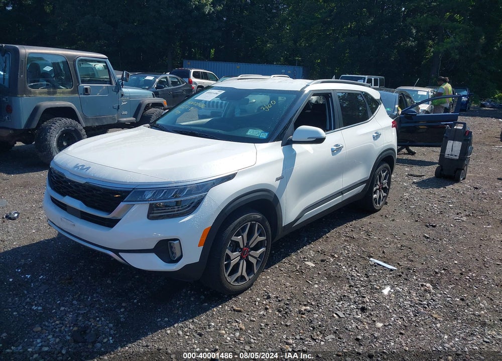 2022 KIA SELTOS SX TURBO VIN: KNDETCA21N7277673