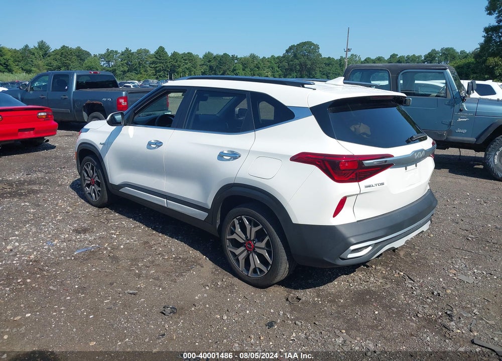 2022 KIA SELTOS SX TURBO VIN: KNDETCA21N7277673