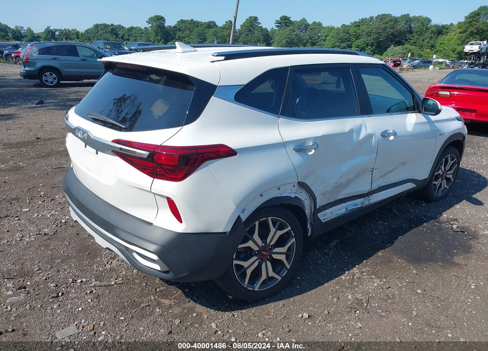 2022 KIA SELTOS SX TURBO VIN: KNDETCA21N7277673