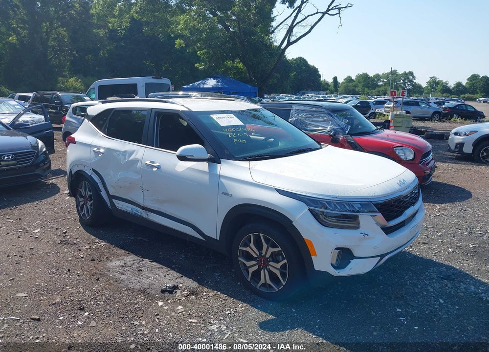 2022 KIA SELTOS SX TURBO VIN: KNDETCA21N7277673
