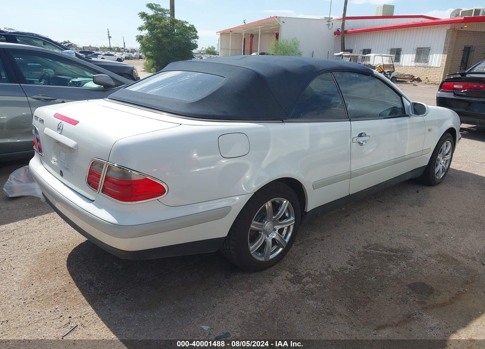1999 MERCEDES-BENZ CLK 320 VIN: WDBLK65G4XT013311