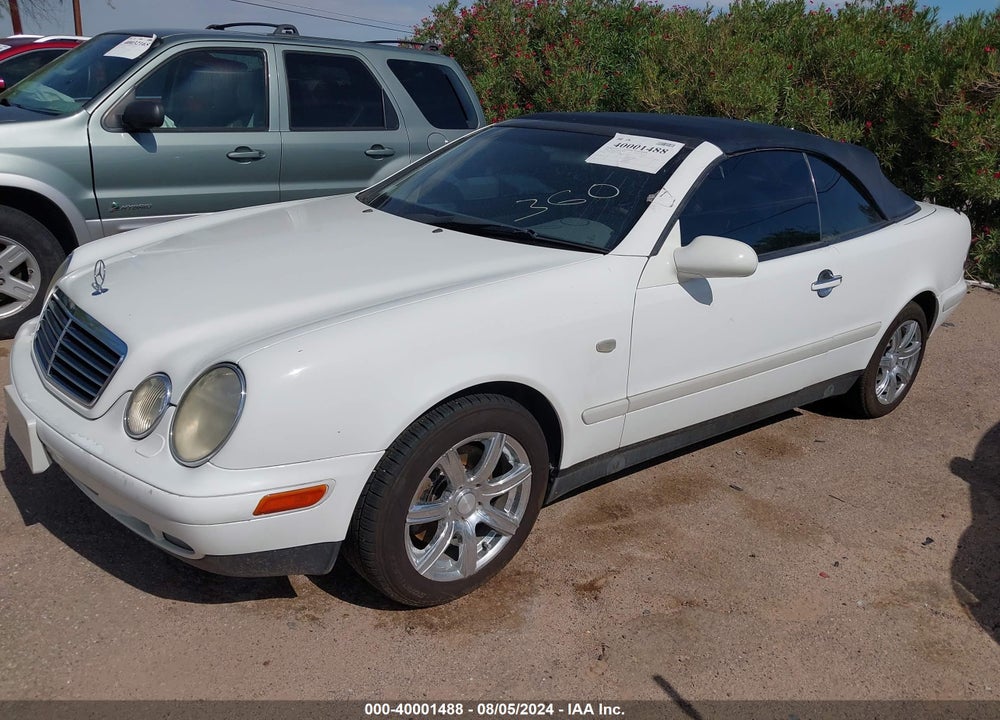 1999 MERCEDES-BENZ CLK 320 VIN: WDBLK65G4XT013311