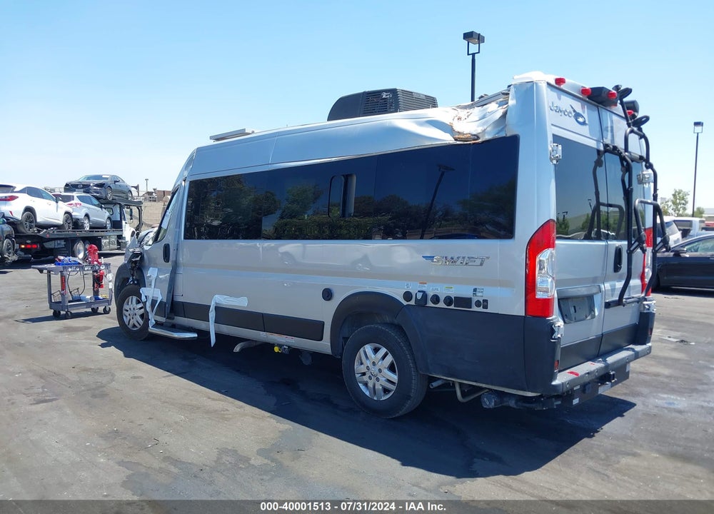 2021 RAM PROMASTER 3500 WINDOW VAN HIGH ROOF 159 WB EXT VIN: 3C6MRVUG6ME557429