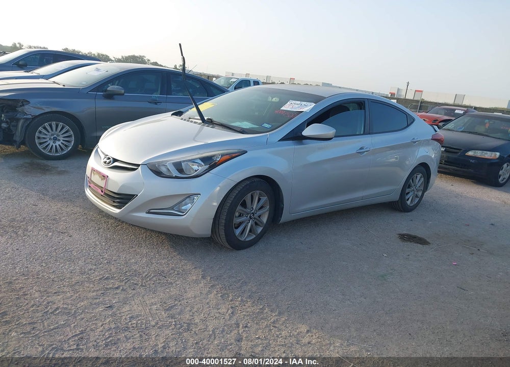 2015 HYUNDAI ELANTRA SE VIN: 5NPDH4AE2FH618959