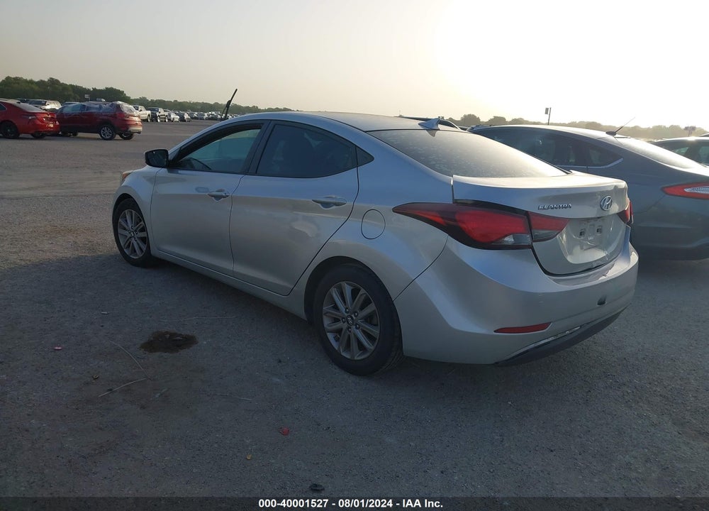 2015 HYUNDAI ELANTRA SE VIN: 5NPDH4AE2FH618959