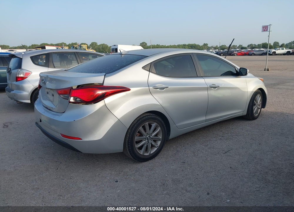 2015 HYUNDAI ELANTRA SE VIN: 5NPDH4AE2FH618959