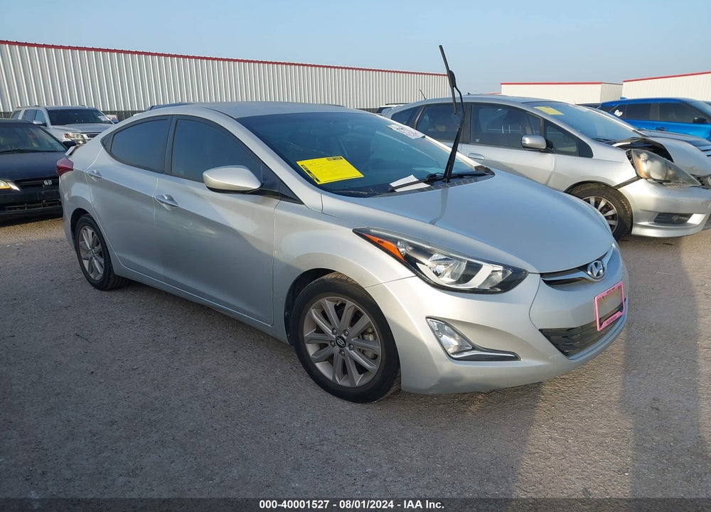 2015 HYUNDAI ELANTRA SE VIN: 5NPDH4AE2FH618959