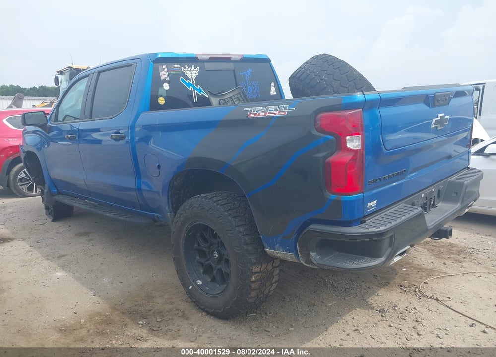 2022 CHEVROLET SILVERADO 1500 4WD SHORT BED LT TRAIL BOSS/4WD STANDARD BED LT TRAIL BOSS VIN: 3GCUDFETXNG541958