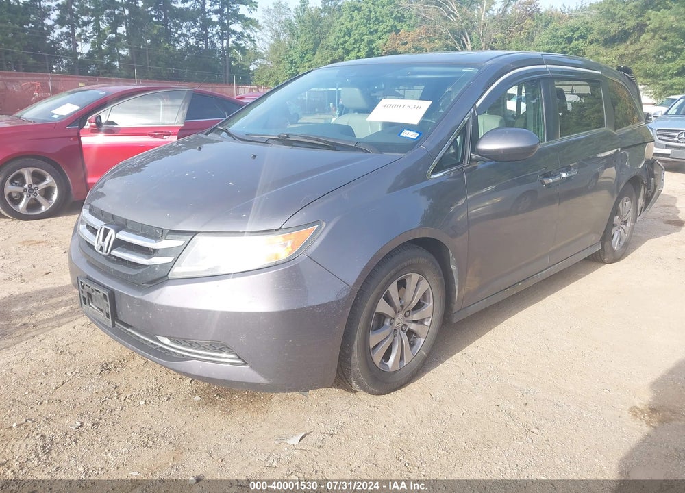 2016 HONDA ODYSSEY EX-L VIN: 5FNRL5H69GB009182
