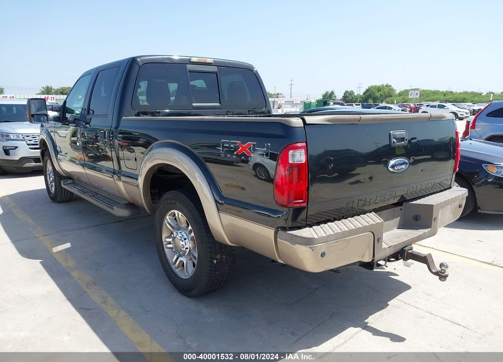 2011 FORD F-250 LARIAT VIN: 1FT7W2BT0BEA55523