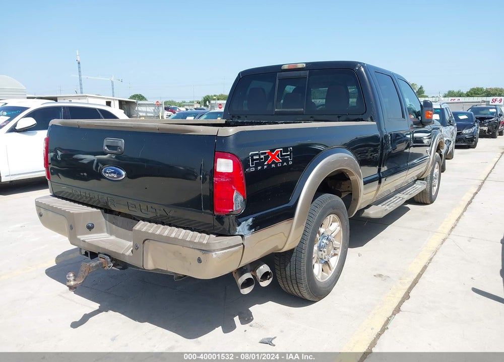 2011 FORD F-250 LARIAT VIN: 1FT7W2BT0BEA55523