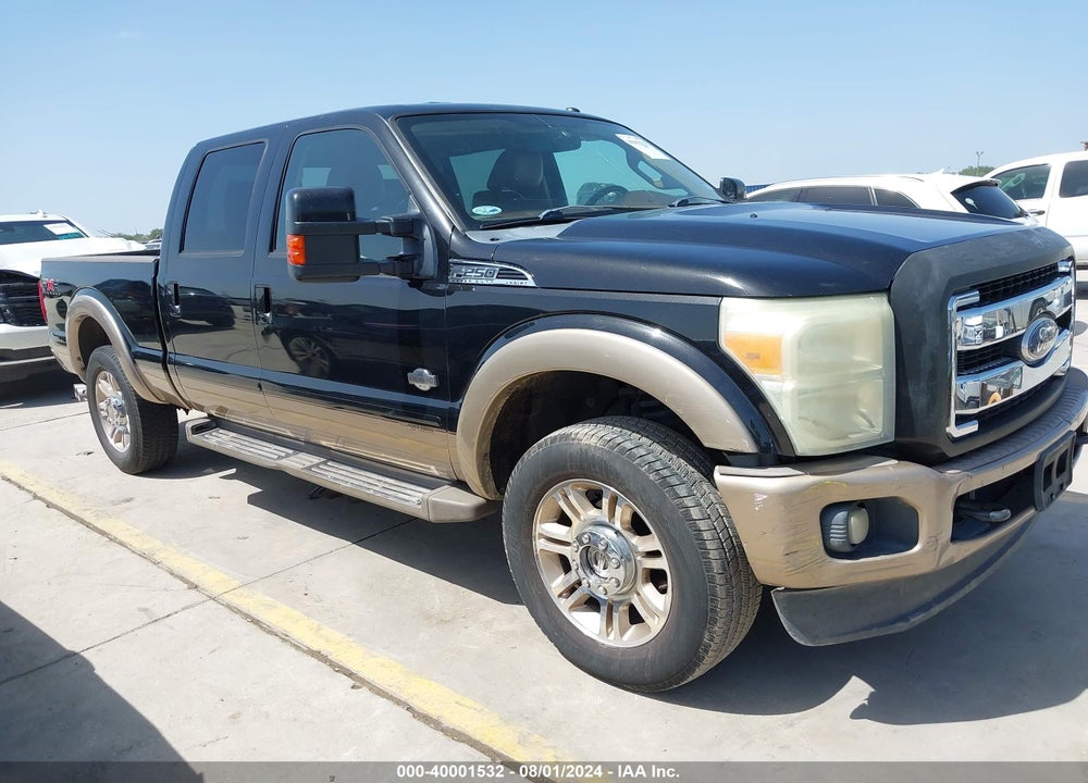 2011 FORD F-250 LARIAT VIN: 1FT7W2BT0BEA55523