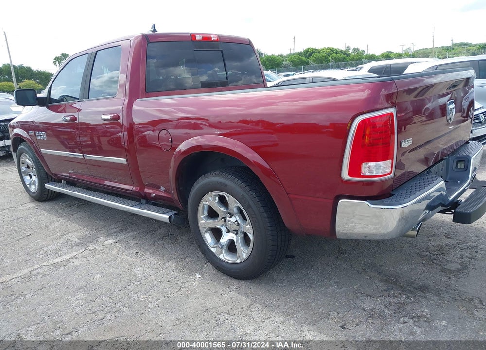 2017 RAM 1500 LAIE QUAD CAB 4X2 6'4 BOX VIN: 1C6RR6JT3HS519320