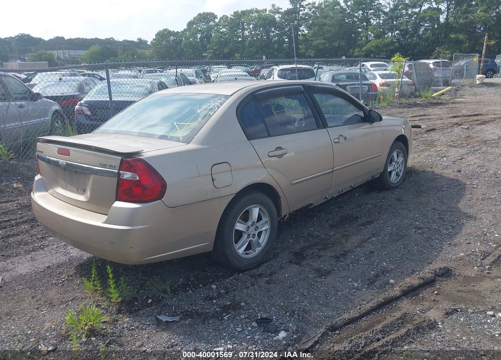 2005 CHEVROLET MALIBU LS VIN: 1G1ZT54815F192232