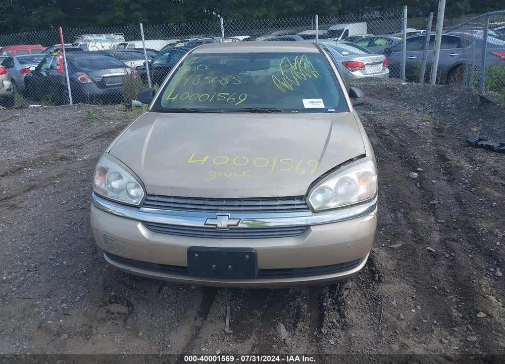 2005 CHEVROLET MALIBU LS VIN: 1G1ZT54815F192232