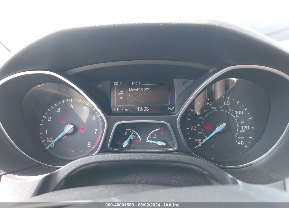 2015 FORD FOCUS SE VIN: 1FADP3F2XFL269644