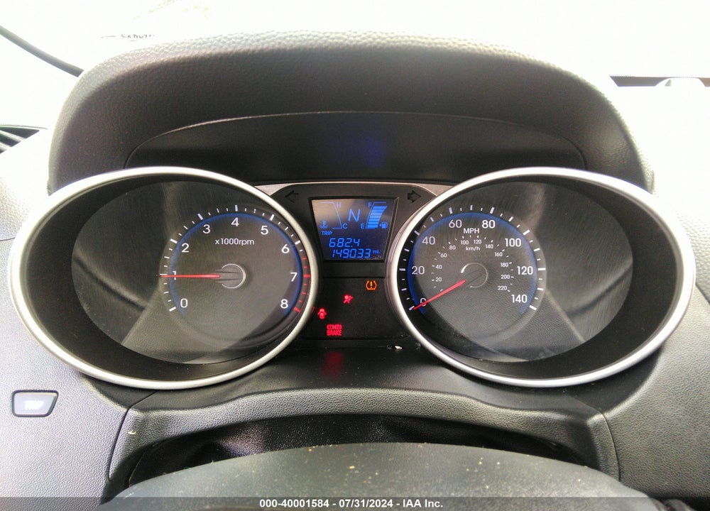 2013 HYUNDAI TUCSON GLS VIN: KM8JUCACXDU714442