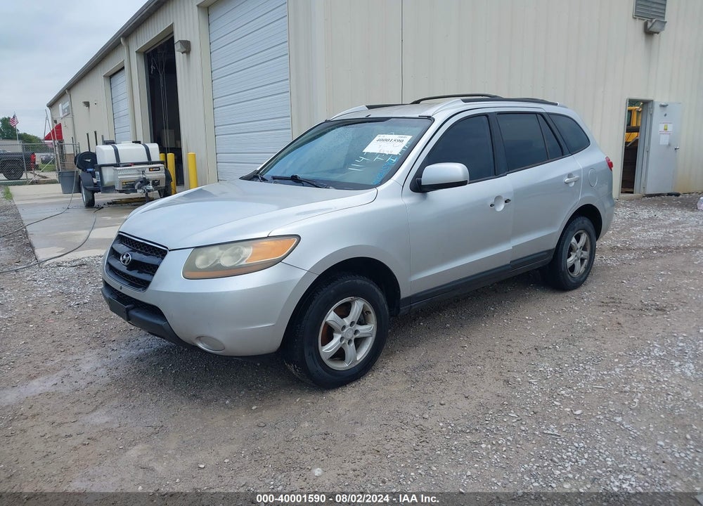 2007 HYUNDAI SANTA FE GLS VIN: 5NMSG13D67H114300