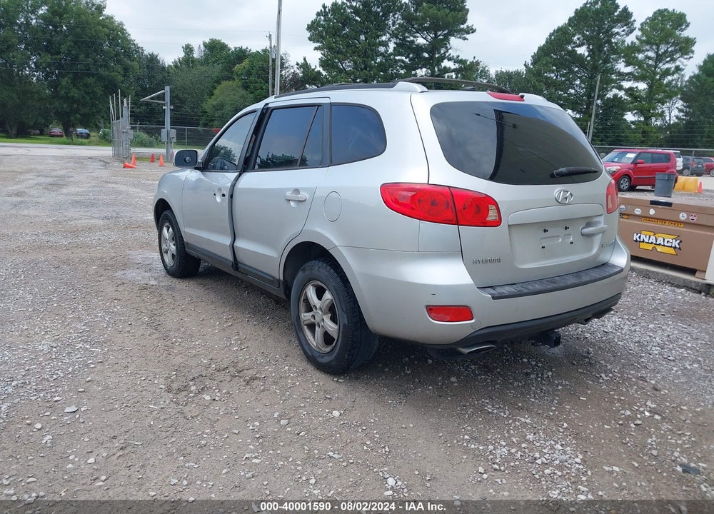 2007 HYUNDAI SANTA FE GLS VIN: 5NMSG13D67H114300