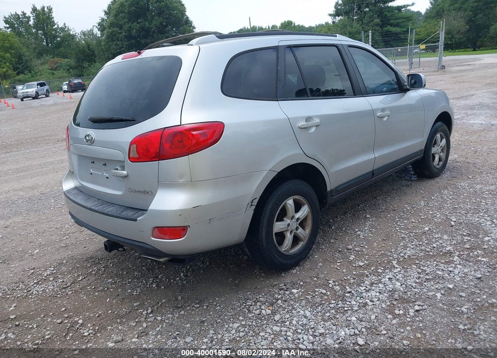 2007 HYUNDAI SANTA FE GLS VIN: 5NMSG13D67H114300