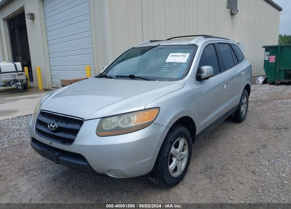2007 HYUNDAI SANTA FE GLS VIN: 5NMSG13D67H114300
