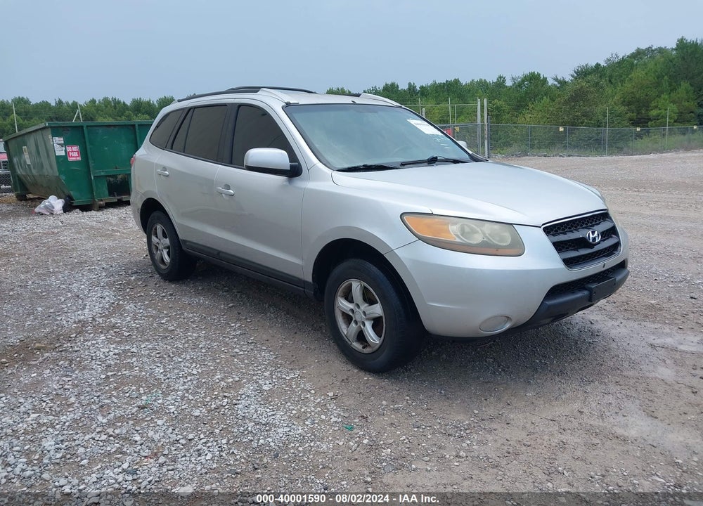 2007 HYUNDAI SANTA FE GLS VIN: 5NMSG13D67H114300