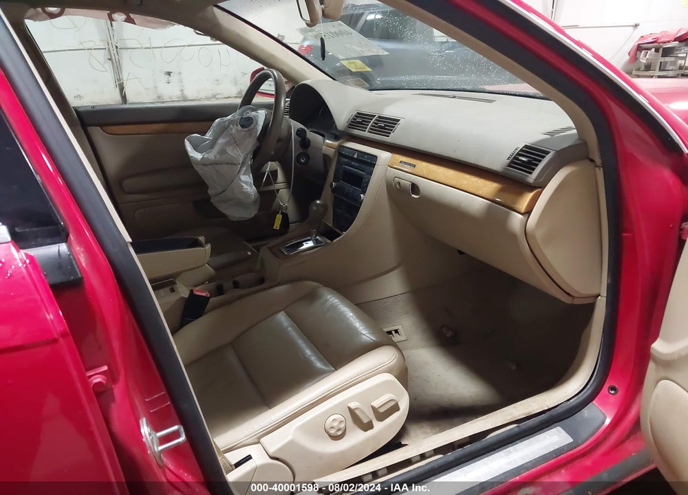 2007 AUDI A4 2.0T VIN: WAUDF78E97A042709