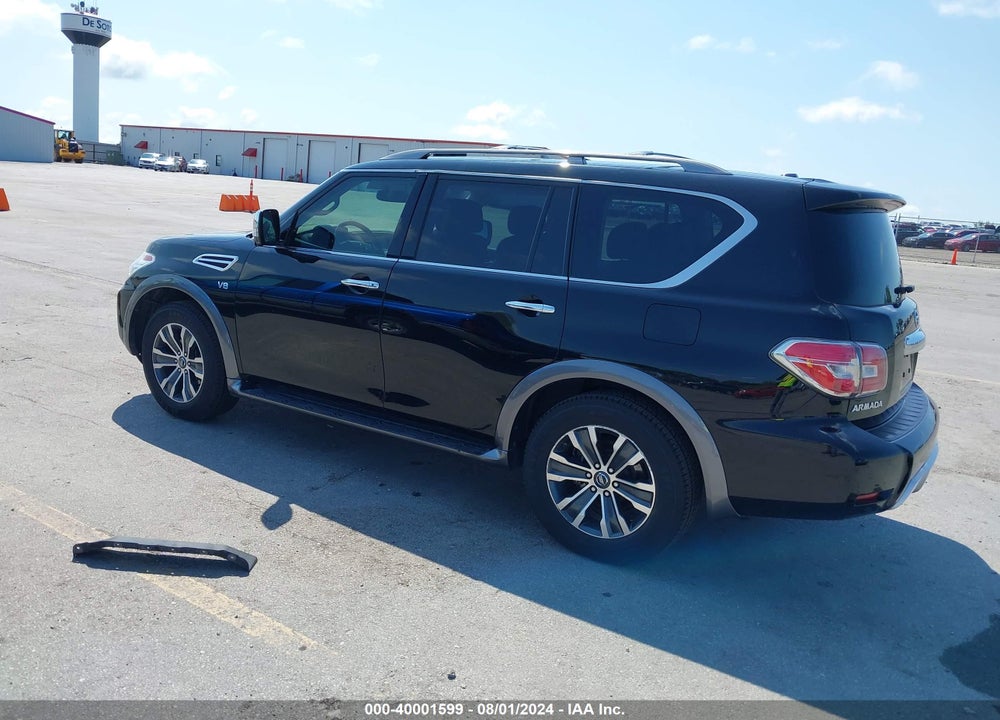 2018 NISSAN ARMADA SL VIN: JN8AY2NC4JX500378