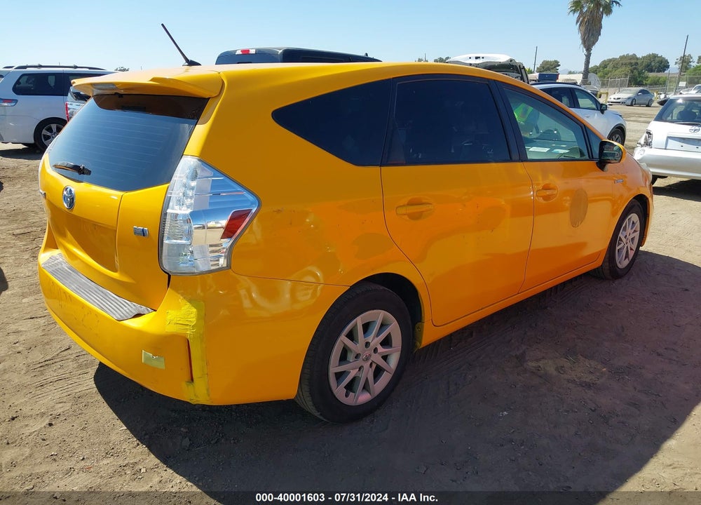 2013 TOYOTA PRIUS V TWO VIN: JTDZN3EUXD3211670