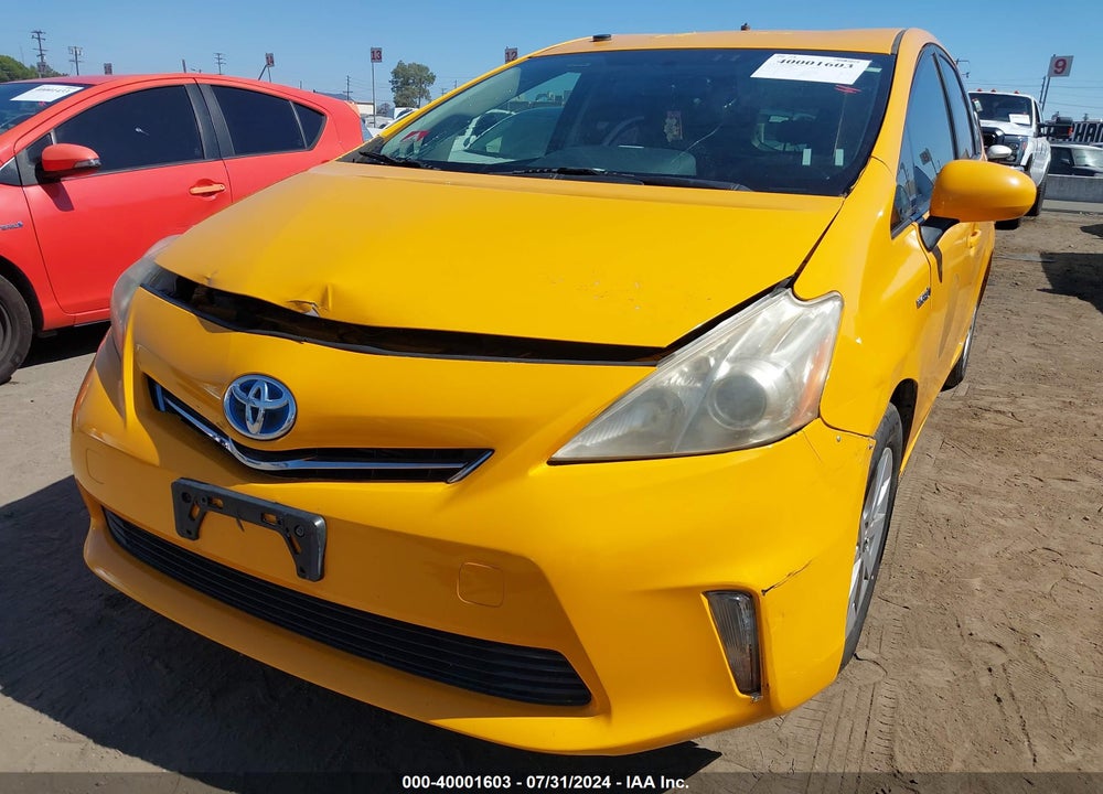 2013 TOYOTA PRIUS V TWO VIN: JTDZN3EUXD3211670