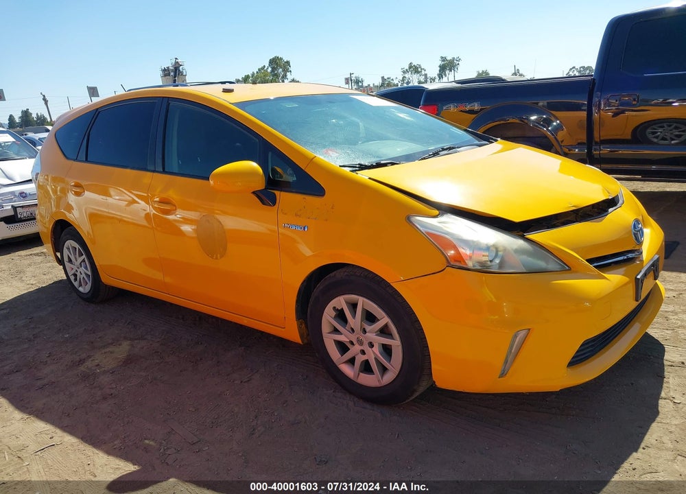 2013 TOYOTA PRIUS V TWO VIN: JTDZN3EUXD3211670