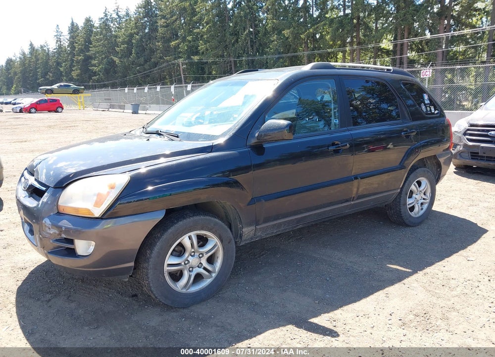 2008 KIA SPORTAGE EX V6 VIN: KNDJE723287525022