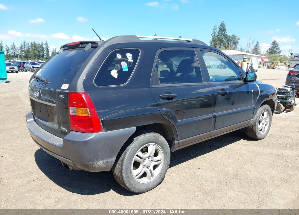 2008 KIA SPORTAGE EX V6 VIN: KNDJE723287525022