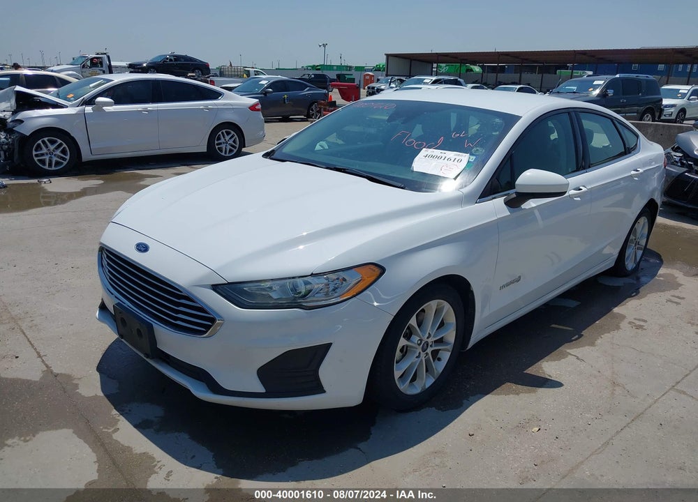 2019 FORD FUSION HYBRID SE VIN: 3FA6P0LUXKR241769