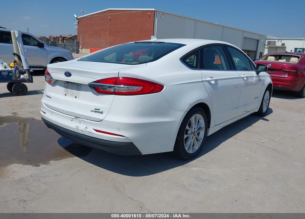 2019 FORD FUSION HYBRID SE VIN: 3FA6P0LUXKR241769