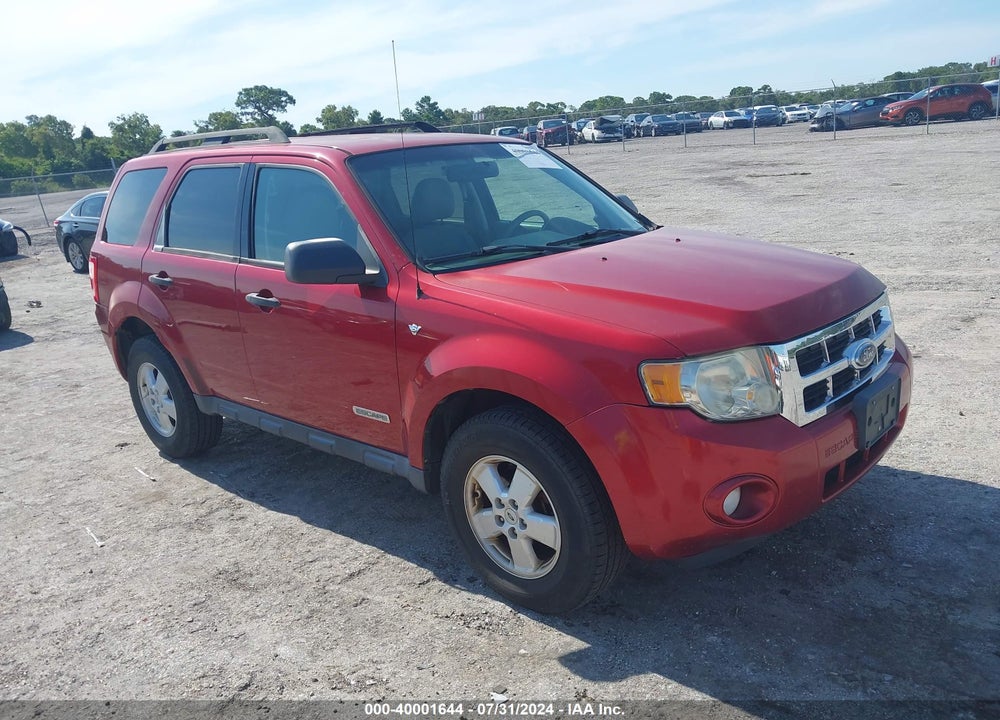 2008 FORD ESCAPE XLT VIN: 1FMCU03108KB27347