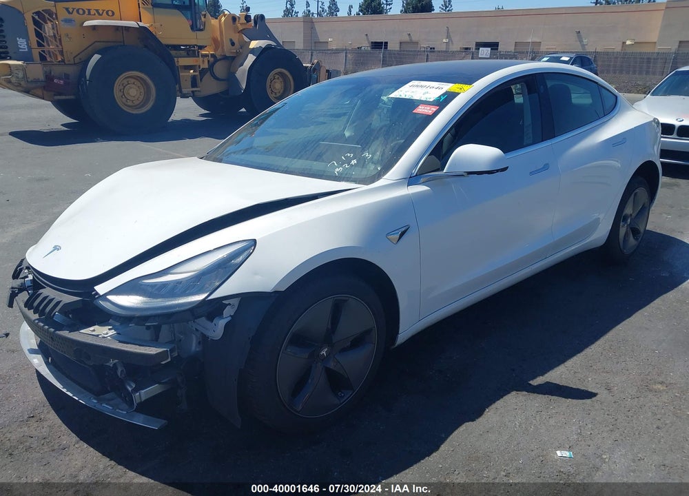 2020 TESLA MODEL 3 STANDARD RANGE PLUS REAR-WHEEL DRIVE/STANDARD RANGE REAR-WHEEL DRIVE VIN: 5YJ3E1EAXLF739999