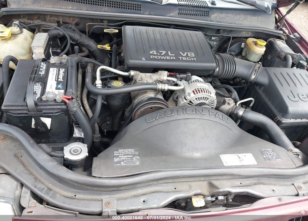 2000 JEEP GRAND CHEROKEE LIMITED VIN: 1J4GW58NXYC318528