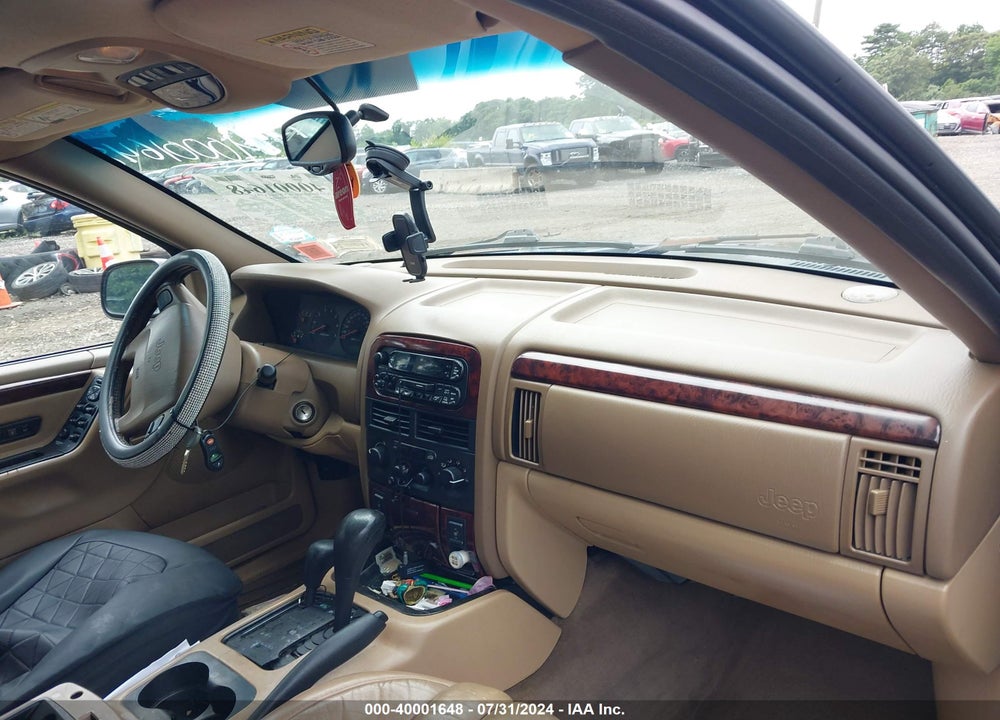 2000 JEEP GRAND CHEROKEE LIMITED VIN: 1J4GW58NXYC318528