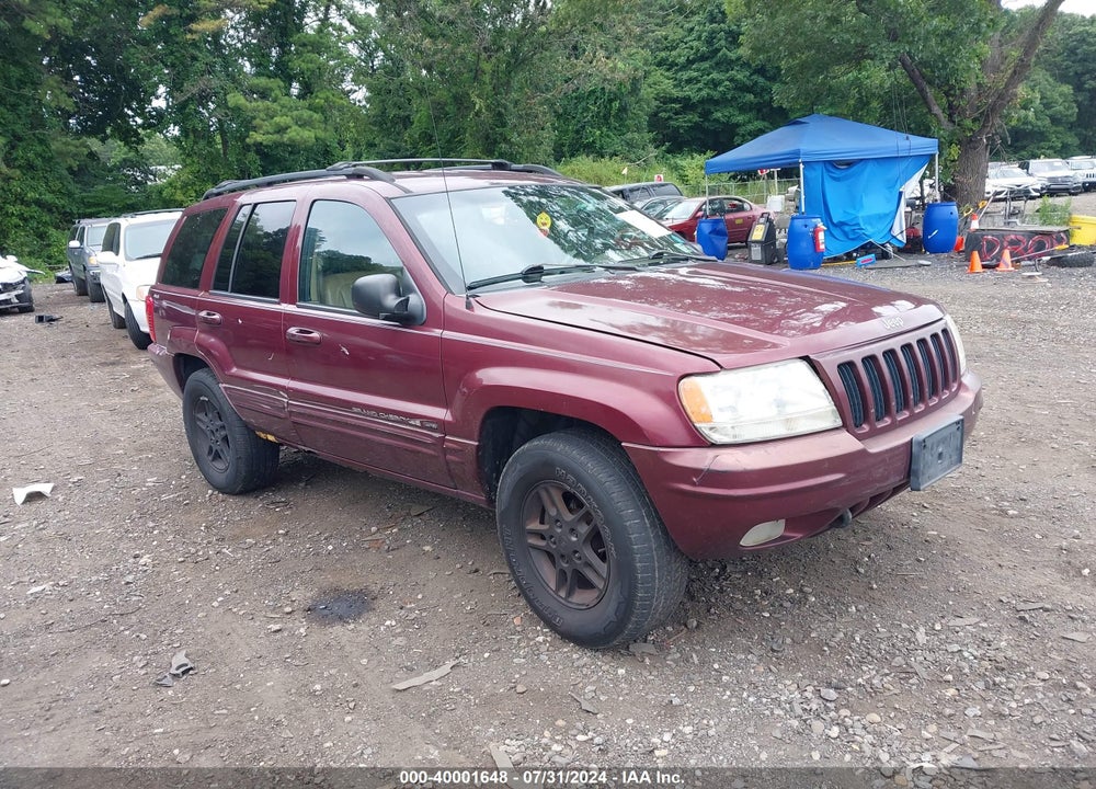 2000 JEEP GRAND CHEROKEE LIMITED VIN: 1J4GW58NXYC318528