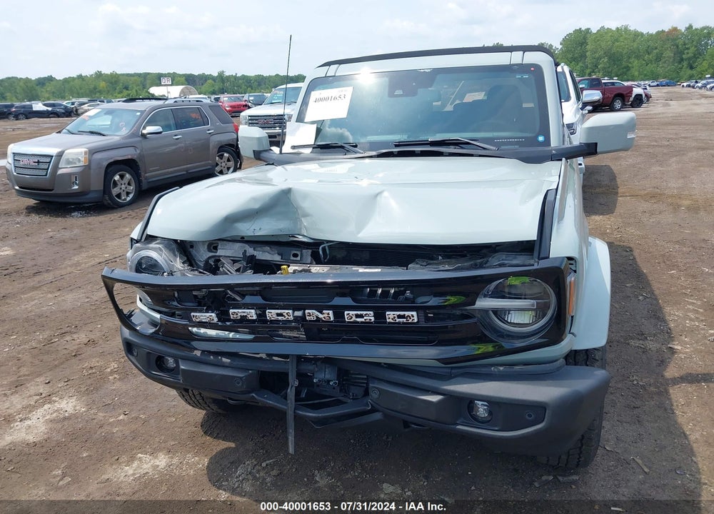 2022 FORD BRONCO OUTER BANKS VIN: 1FMDE5BHXNLB58382