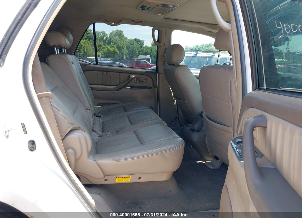 2007 TOYOTA SEQUOIA LIMITED V8 VIN: 5TDBT48A37S290150